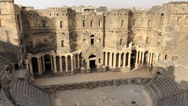 تئاتر رومی در شهر درعای سوریه - اسپوتنیک ایران  