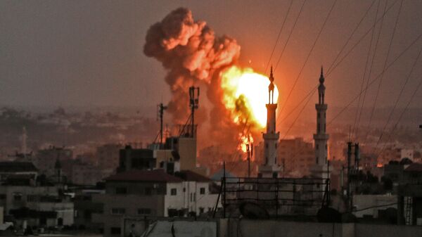 تانک های اسرائیلی به سوی اهدافی در غزه شلیک کردند - اسپوتنیک ایران  