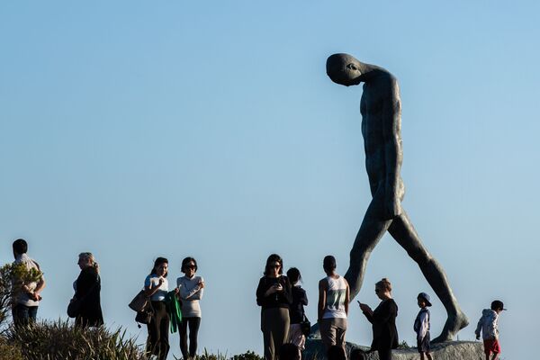 مجسمه ویوانگ در نمایشگاه سالانه مجسمه ها زیر آسمان باز در استرالیا - اسپوتنیک ایران  