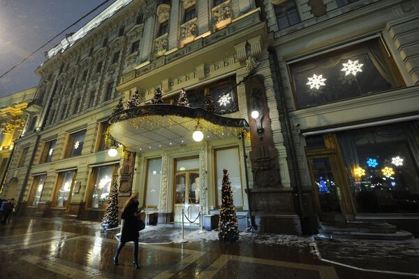 نمایی از هتل ناسیونال در مسکو روبروی کاخ کرملین - روسیه - اسپوتنیک ایران  