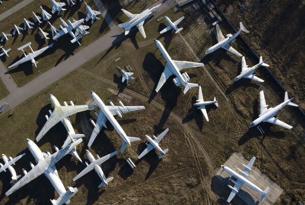 غرفه هواپیما ها و بالگردها در موزه نیروی هوایی روسیه - اسپوتنیک ایران  