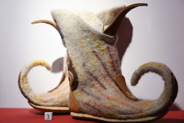 نمایشگاه کفشهای پشمی در مسکو - اسپوتنیک ایران  