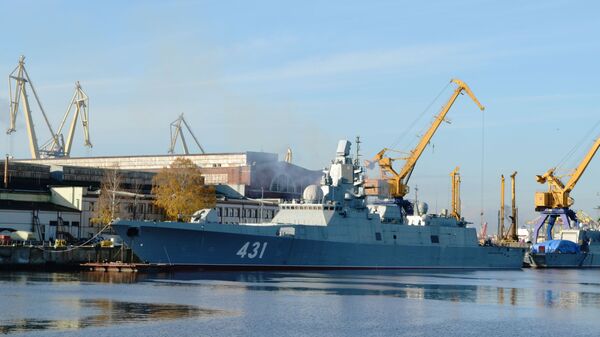 ناوچه روسیه برای آزمایش سلاح به دریای بارنتز رفت - اسپوتنیک ایران  