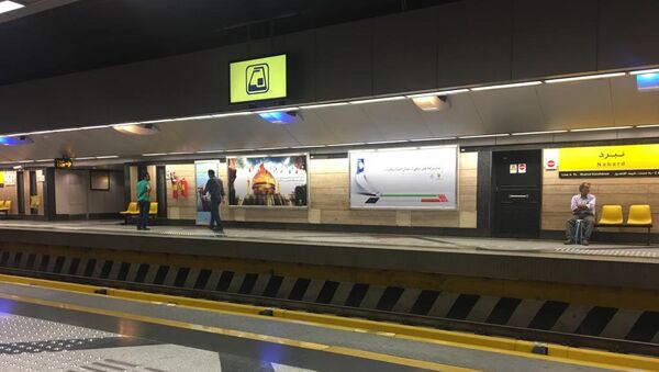 قطار در متروی تهران - اسپوتنیک ایران  