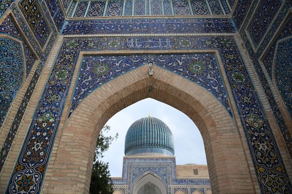مسجدی در سمرقند ازبکستان - اسپوتنیک ایران  