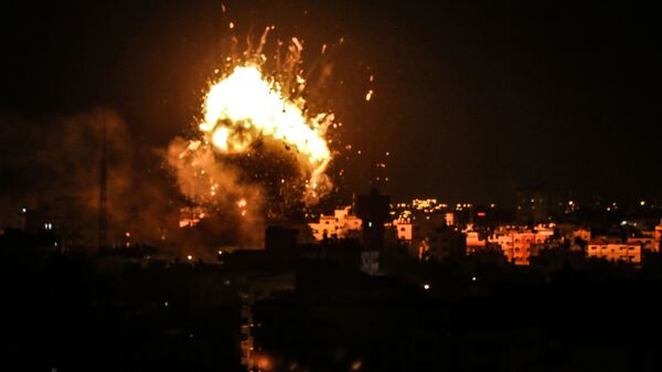 حمله ارتش اسرائیل به مواضع حماس در نوار غزه
 - اسپوتنیک ایران  