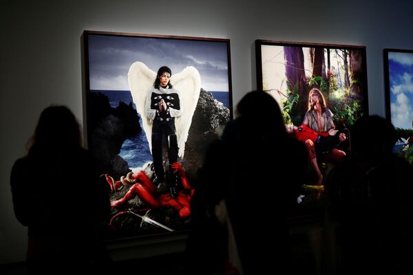عکس از مایکل جکسون در نمایشگاه پاریس - اسپوتنیک ایران  