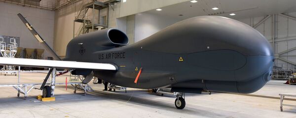 نمایش لاشه یک پهپاد پیشرفته آمریکا درایران + ویدئو   - اسپوتنیک ایران  