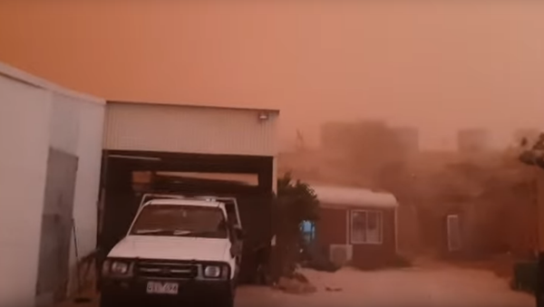 طوفان شن در استرالیا - اسپوتنیک ایران  