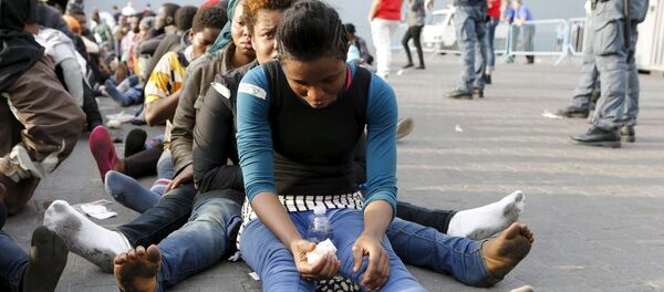 مهاجران در حال استراحت مهاجران در حال استراحت - اسپوتنیک ایران