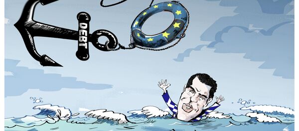 یونان در آستانه ورشکستگی مالی - اسپوتنیک ایران  