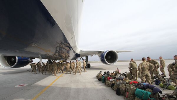 پایگاه های نظامی جدید آمریکا در مرز عراق و ایران - اسپوتنیک ایران  