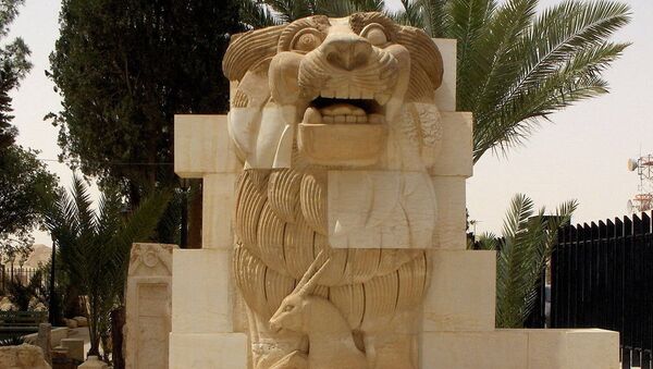 داعشی ها شش مجسمه باستانی از جمله شیر اللات را در پالمیرا تخریب کردند - اسپوتنیک ایران  