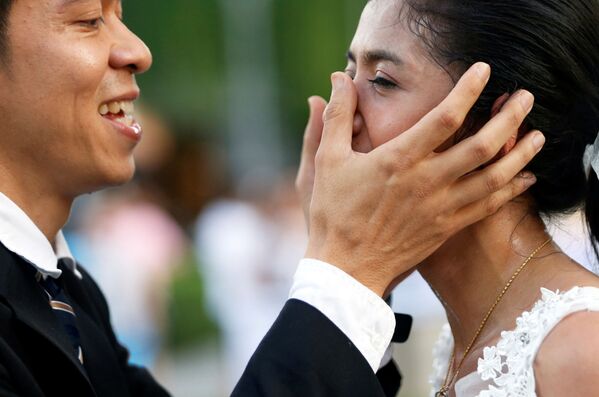 دوی عروسها در تایلند برگزار شد - اسپوتنیک ایران  