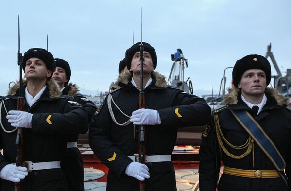 کشتی مارشال اوستینوف از ناوگان شمال روسیه - اسپوتنیک ایران  