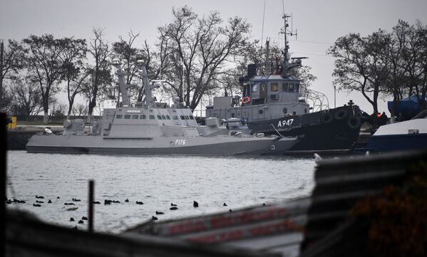 کشتی های کوچک جنگی اوکراین که توسط روسیه توقیف شدند - اسپوتنیک ایران  