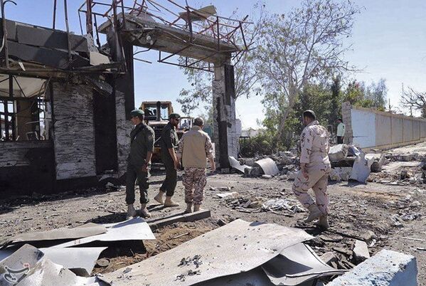 محل حادثه حمله تروریستی چابهار - اسپوتنیک ایران  