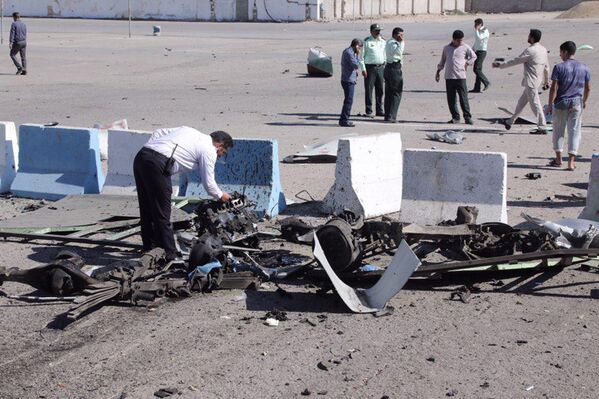 محل حادثه حمله تروریستی چابهار - اسپوتنیک ایران  