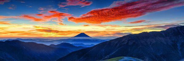 منظره کوهستانی ژاپن - اسپوتنیک ایران  