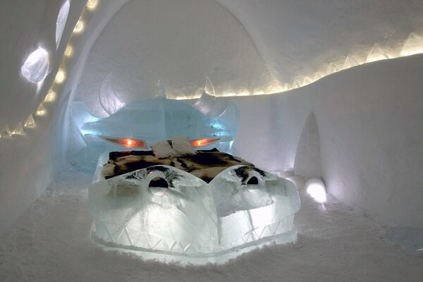 هتل یخی Dragon در سوئد - اسپوتنیک ایران  