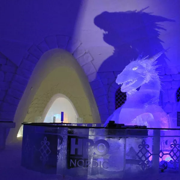 نمای داخلی هتل یخی Snow Hotel در فنلاند - اسپوتنیک ایران  