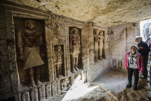 آرامگاه تازه کشف شده واقع در 30 کیلومتری جنوب قاهره - اسپوتنیک ایران  