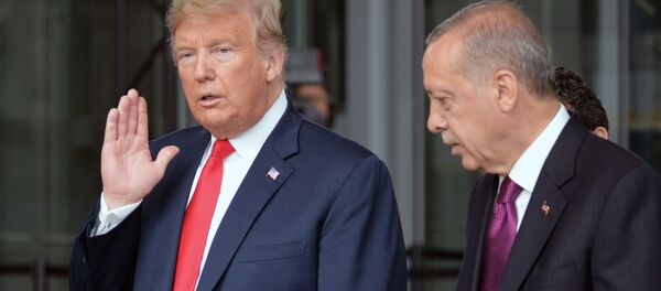 چراغ سبز توئیتری ترامپ به اردوغان - اسپوتنیک ایران  