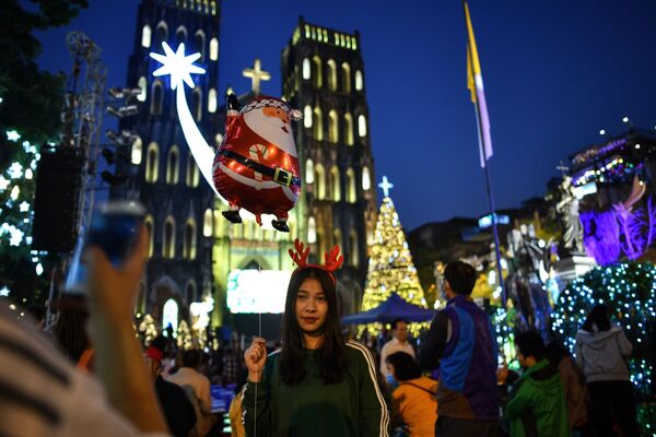 جشن کریسمس در ویتنام - اسپوتنیک ایران  
