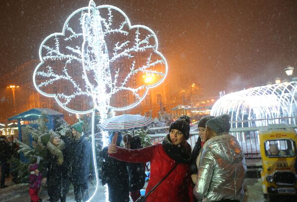 جشن کریسمس در کی یف - اسپوتنیک ایران  