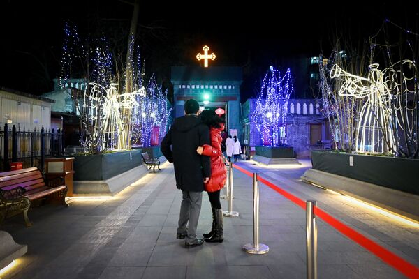 جشن کریسمس در پکن - اسپوتنیک ایران  