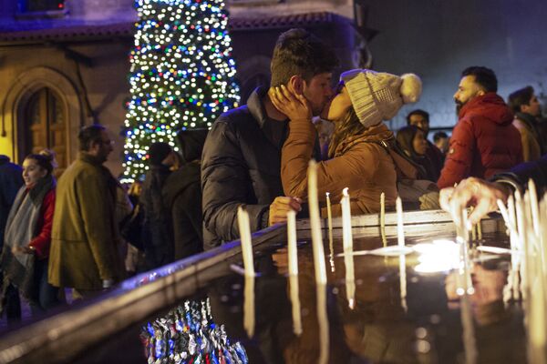 جشن کریسمس در استانبول - اسپوتنیک ایران  