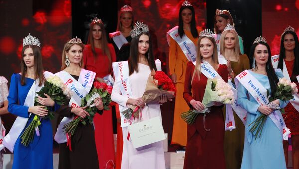 شرکت کنندگان کنکور «ملکه زیبایی-2018» مسکو - اسپوتنیک ایران  