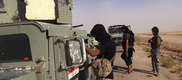 شبه نظامیان مانع از خروج شهروندان از الفلوجی در عراق شدند شبه نظامیان مانع از خروج شهروندان از الفلوجی در عراق شدند - اسپوتنیک ایران