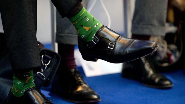 مد جدید، جوراب های لنگه به لنگه +عکس - اسپوتنیک ایران  