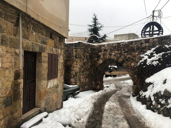برف در لبنان - اسپوتنیک ایران  