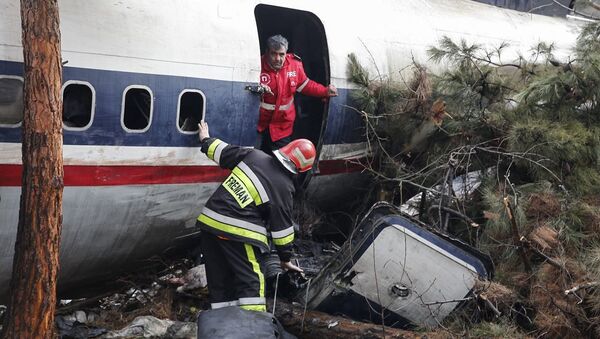 سقوط هواپیمای بوئینگ 707 در حومه تهران - اسپوتنیک ایران  