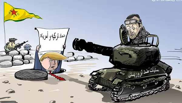 فشار اقتصادی آمریکا بر ترکیه در صورت حمله به کردهای سوریه - اسپوتنیک ایران  
