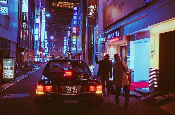 شهر اوساکا در شب - ژاپن - اسپوتنیک ایران  