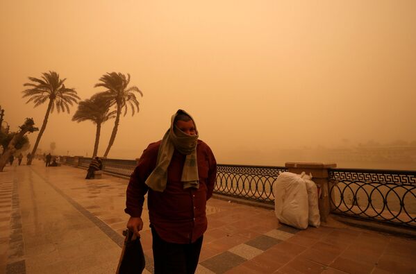 طوفان شن در قاهره - اسپوتنیک ایران  