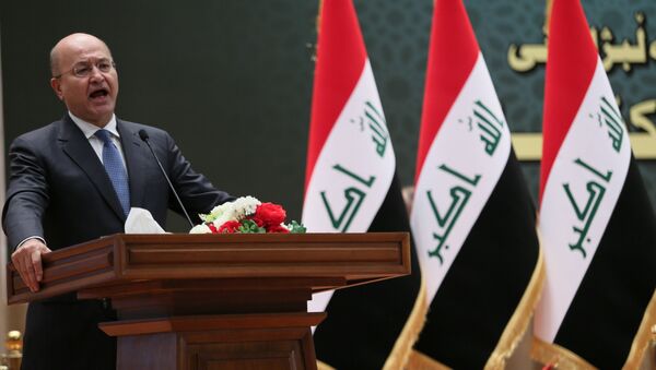 واکنش رئیس‌جمهور عراق به حمله آمریکا به الحشد الشعبی  - اسپوتنیک ایران  