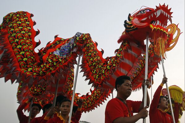 سال نو به تقویم چینی در کشورهای آسیا-کامبوجیا - اسپوتنیک ایران  