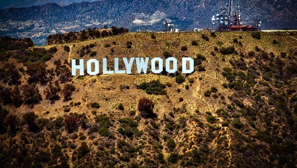 Вид на холм, где установлен знак Hollywood в США - اسپوتنیک ایران  