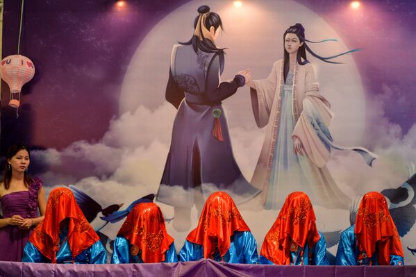 برگزاری جشن ولنتاین-چین - اسپوتنیک ایران  