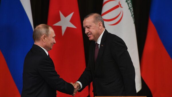 دعوت اردوغان از پوتین برای برگزاری نشست هیات های روسیه و اوکراین در استانبول  - اسپوتنیک ایران  