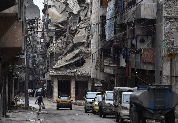 محله ویران حلب سوریه - اسپوتنیک ایران  