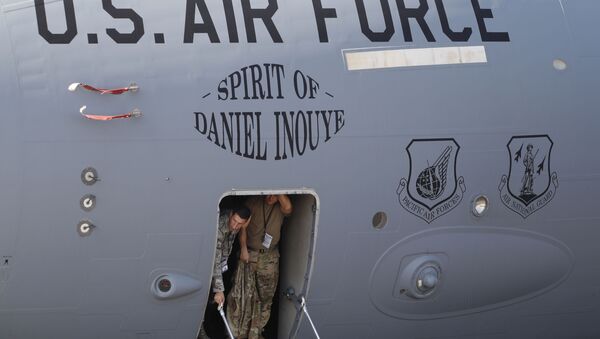 فرود اضطراری هواپیمای نیروی هوایی آمریکا در اودسا - اسپوتنیک ایران  