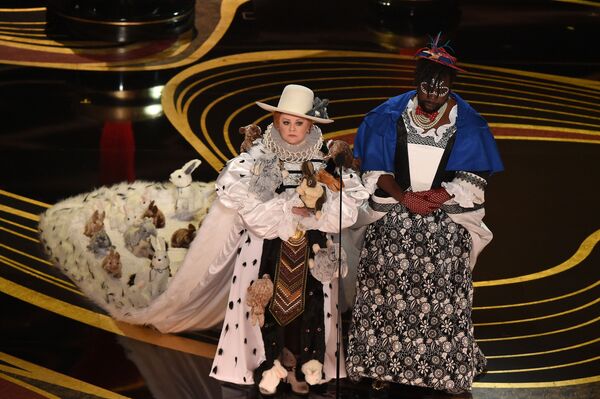 مراسم اعطای جوایز اسکار2019-ملیسا ماکارتی و برایان تایری - اسپوتنیک ایران  