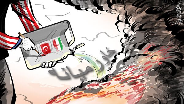 Иран Турция региональные кризисы - اسپوتنیک ایران  