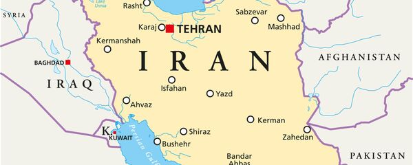 نقشه ایران - اسپوتنیک ایران  