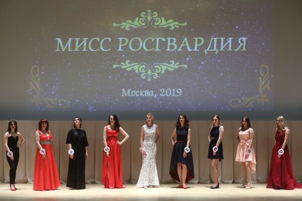 شرکت کنندگان کنکور زیباروی سرویس فدرال گارد ملی روسیه - اسپوتنیک ایران  
